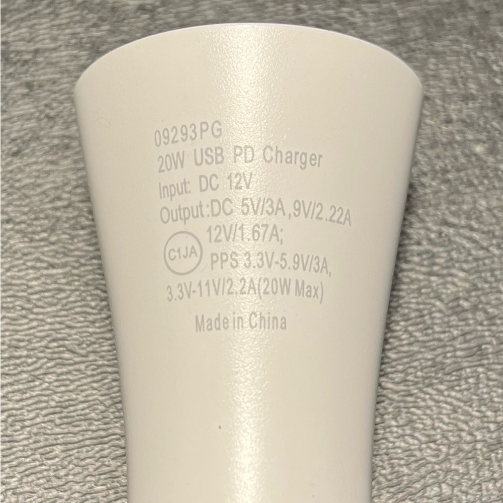 PureGear 20W USB-C Fast Charge Car Charger